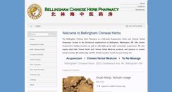 Desktop Screenshot of bellinghamchineseherbs.com
